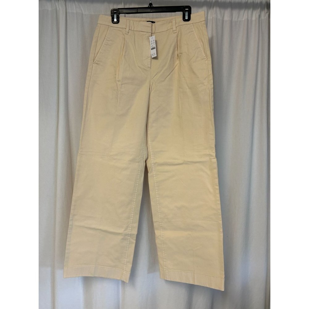 J Crew Pleated capeside chino pant Item BP502, Size 6